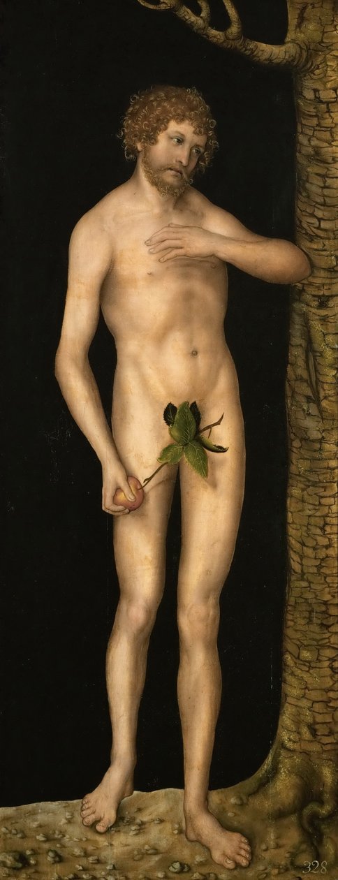 Der Sündenfall von Lucas Cranach the Elder