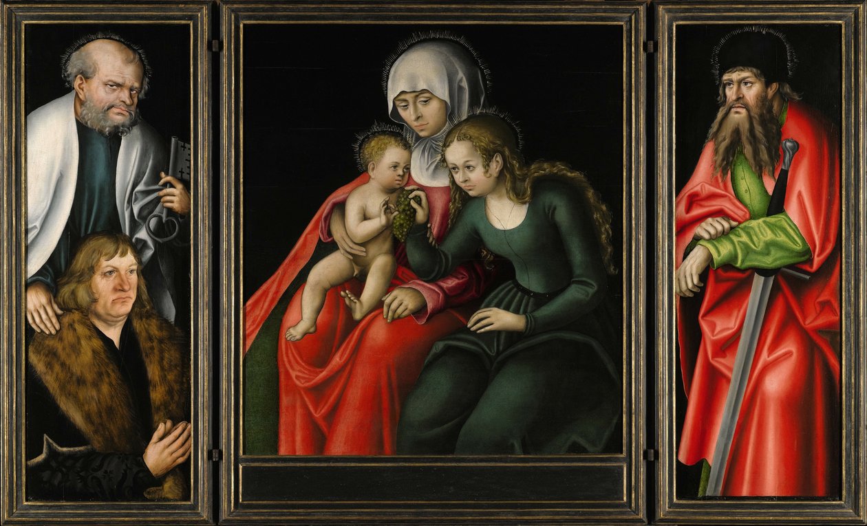 Das Feilitzsch-Altarbild von Lucas Cranach the Elder