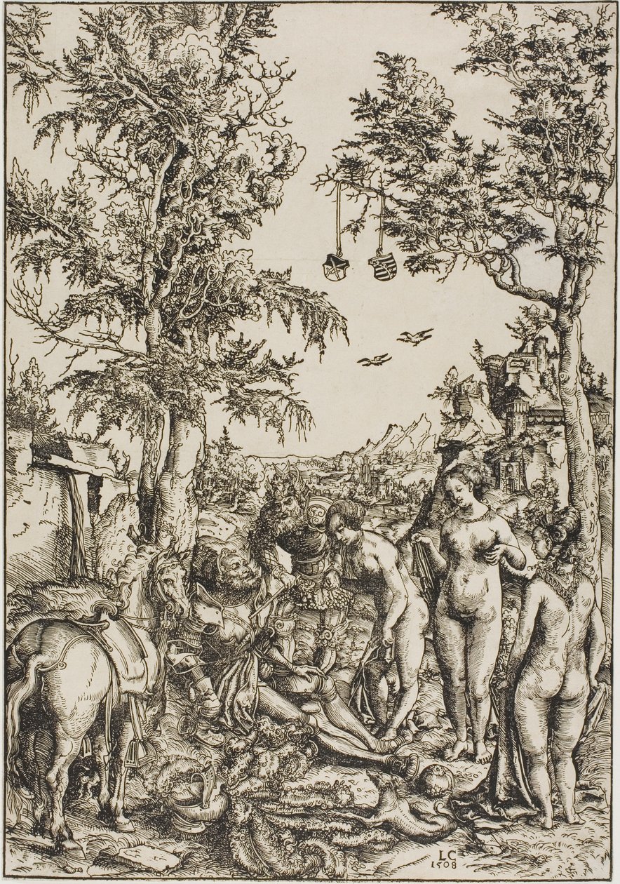 Das Urteil des Paris von Lucas Cranach the Elder