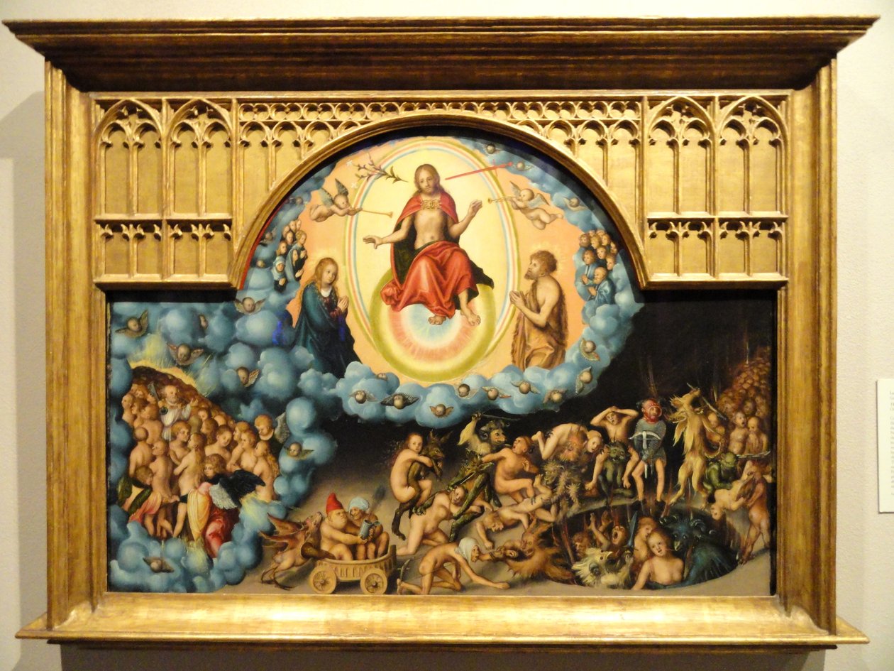 Das Jüngste Gericht von Lucas Cranach the Elder