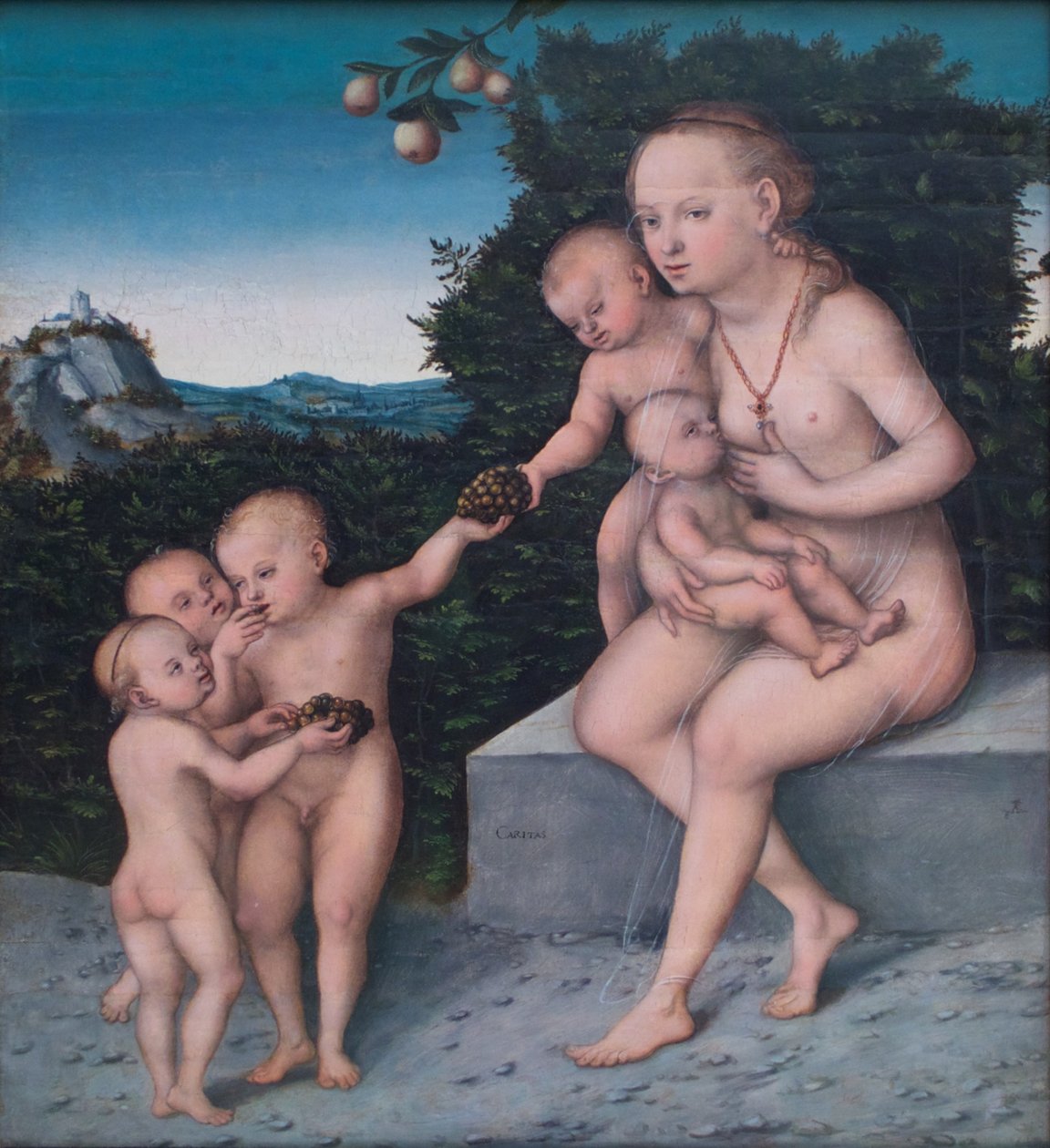 Caritas von Lucas Cranach the Younger