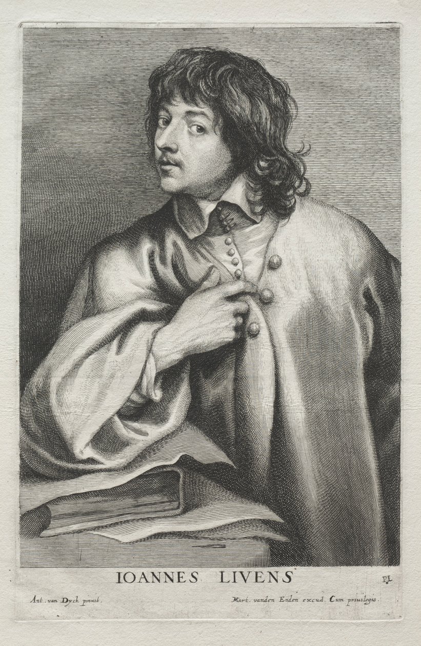 Jan Lievens, 1636-1641 von Lucas Emil Vorsterman