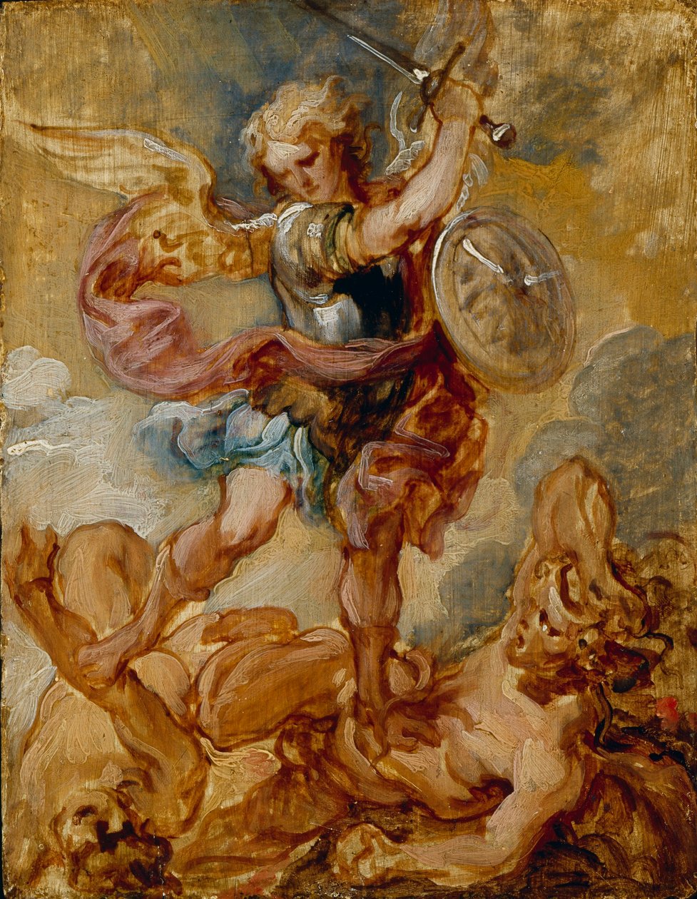 St. Michael von Lucas Franchoys the Younger