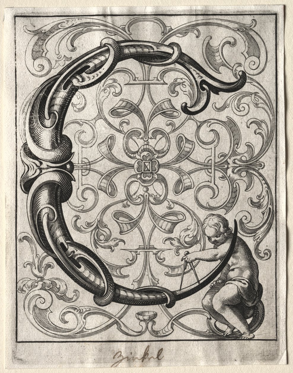 Neues ABC-Heft: C, 1627 von Lucas Kilian