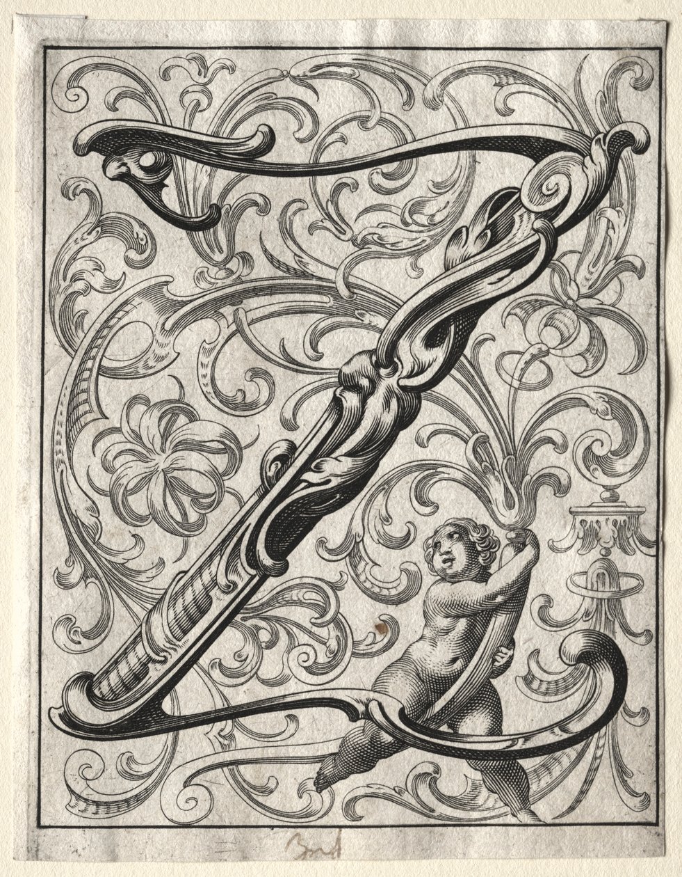 Neues ABC-Büchlein: Z, 1627 von Lucas Kilian