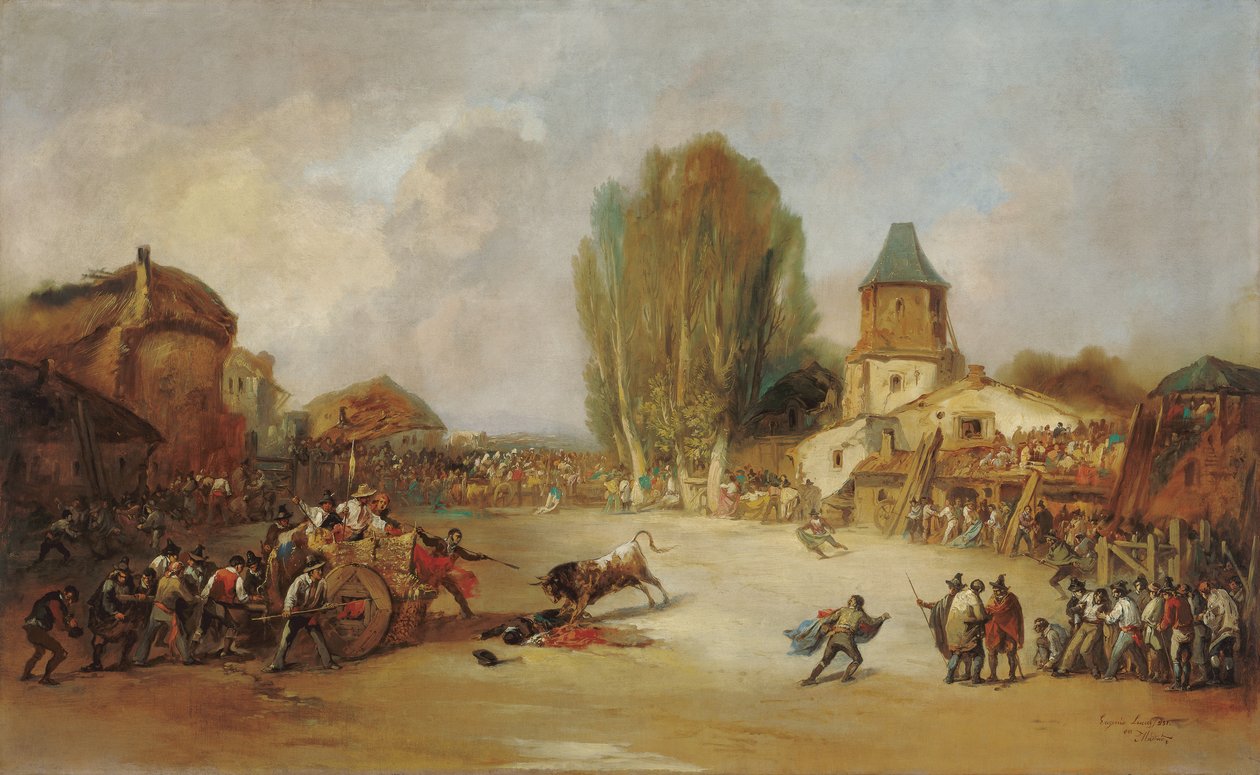 Goring bei einem Dorffest von Lucas Velázquez