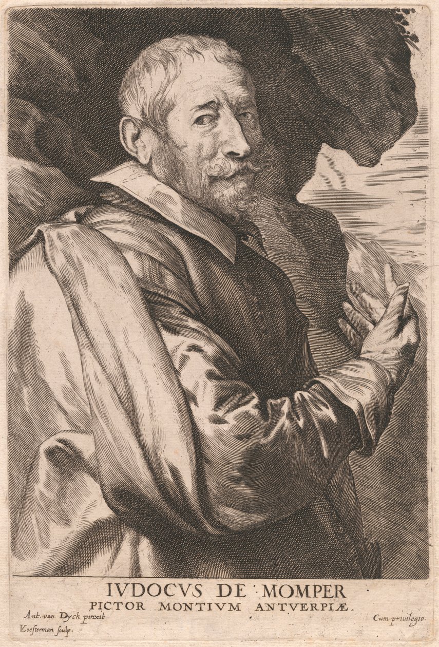 Judocus de Momper von Lucas Vorsterman