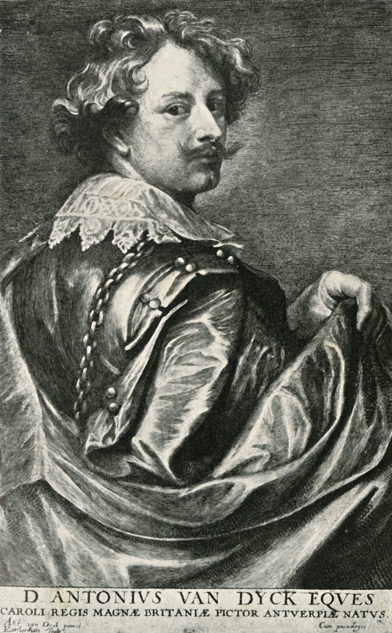 Porträt von Vandyck, 1906 von Lucas Vorsterman