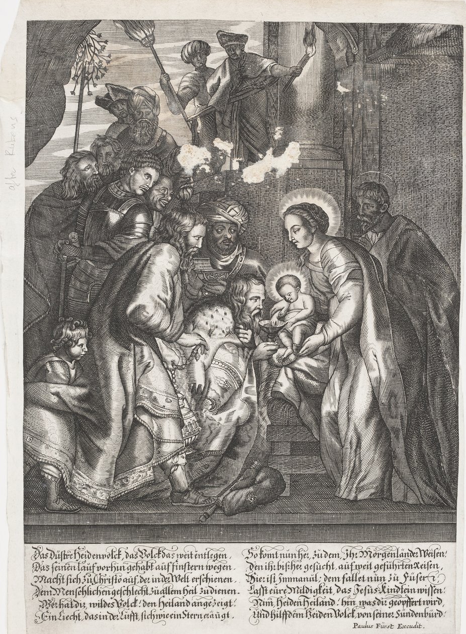 Die Anbetung der Könige von Lucas Vorsterman