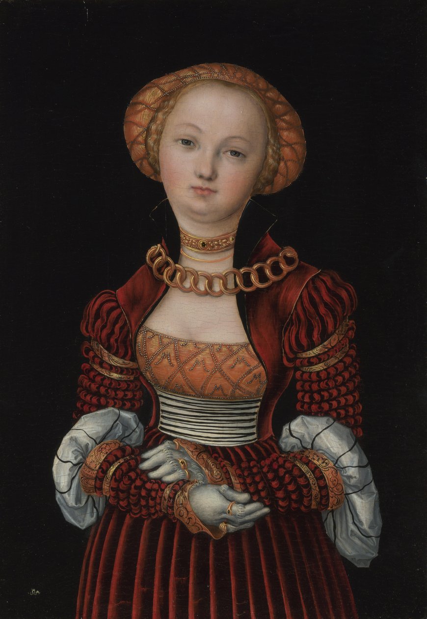 Porträt einer Frau von Lucas the Elder Cranach