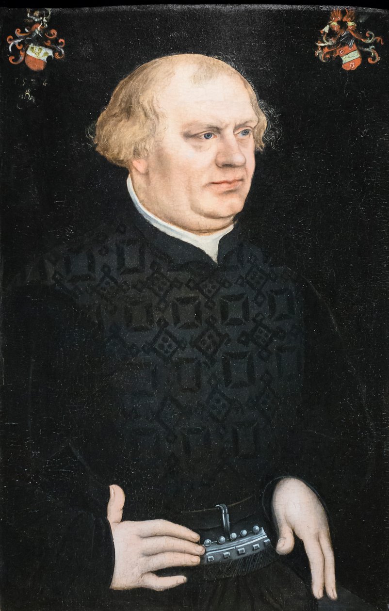 Porträt eines Mannes von Lucas the Elder Cranach