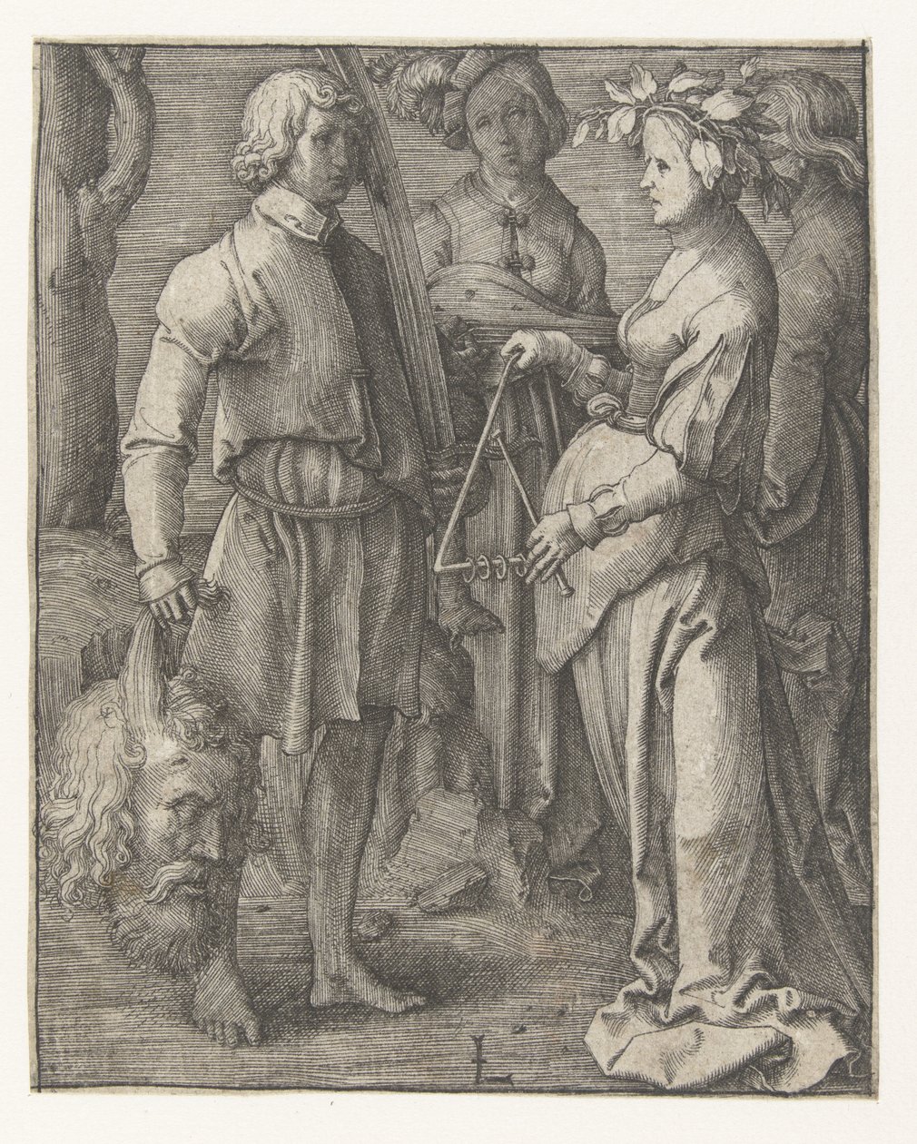 Der Triumph Davids von Lucas van Leyden