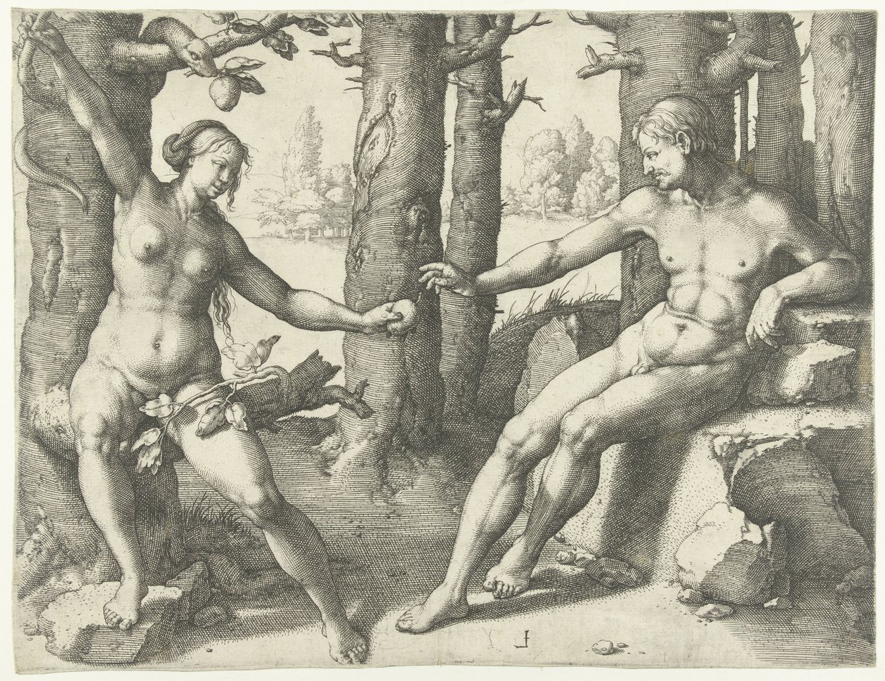 Der Sündenfall von Lucas van Leyden