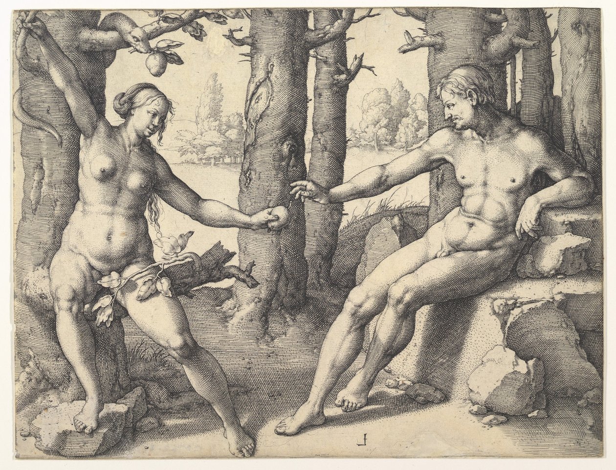Der Sündenfall von Lucas van Leyden