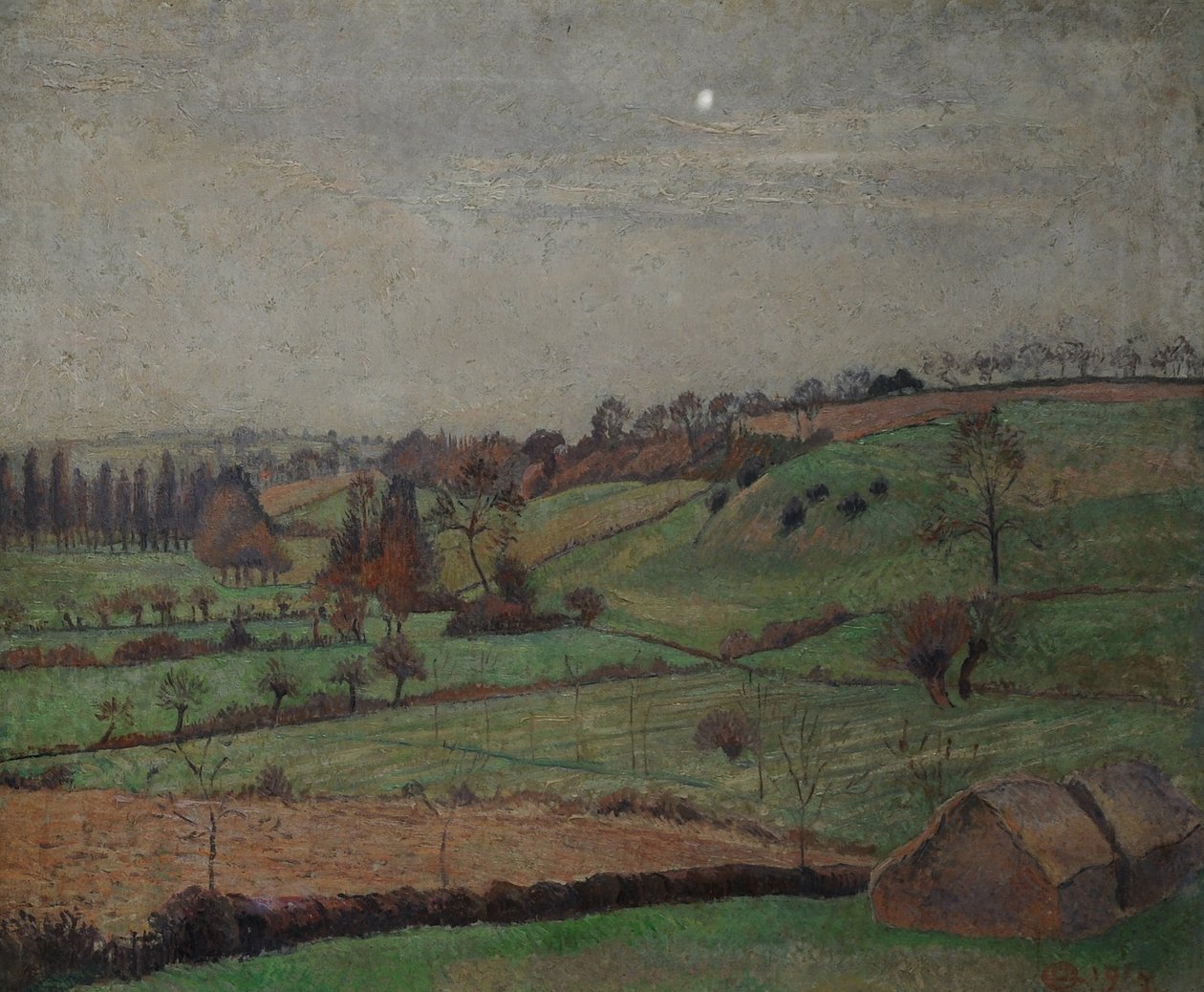 Das Tal, Duton Hill, Elsenham, Essex von Lucien Pissarro