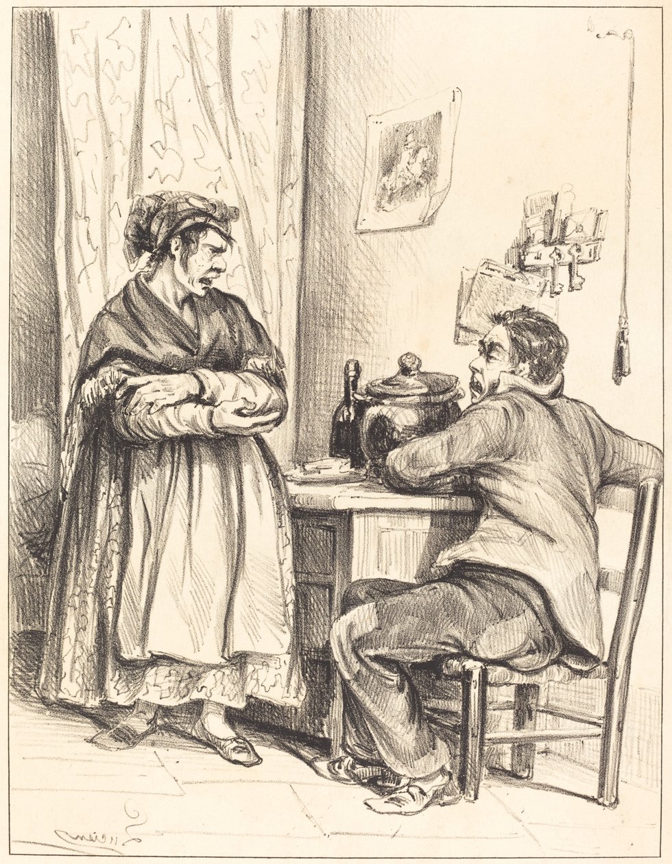 Häuslicher Streit von Lucien