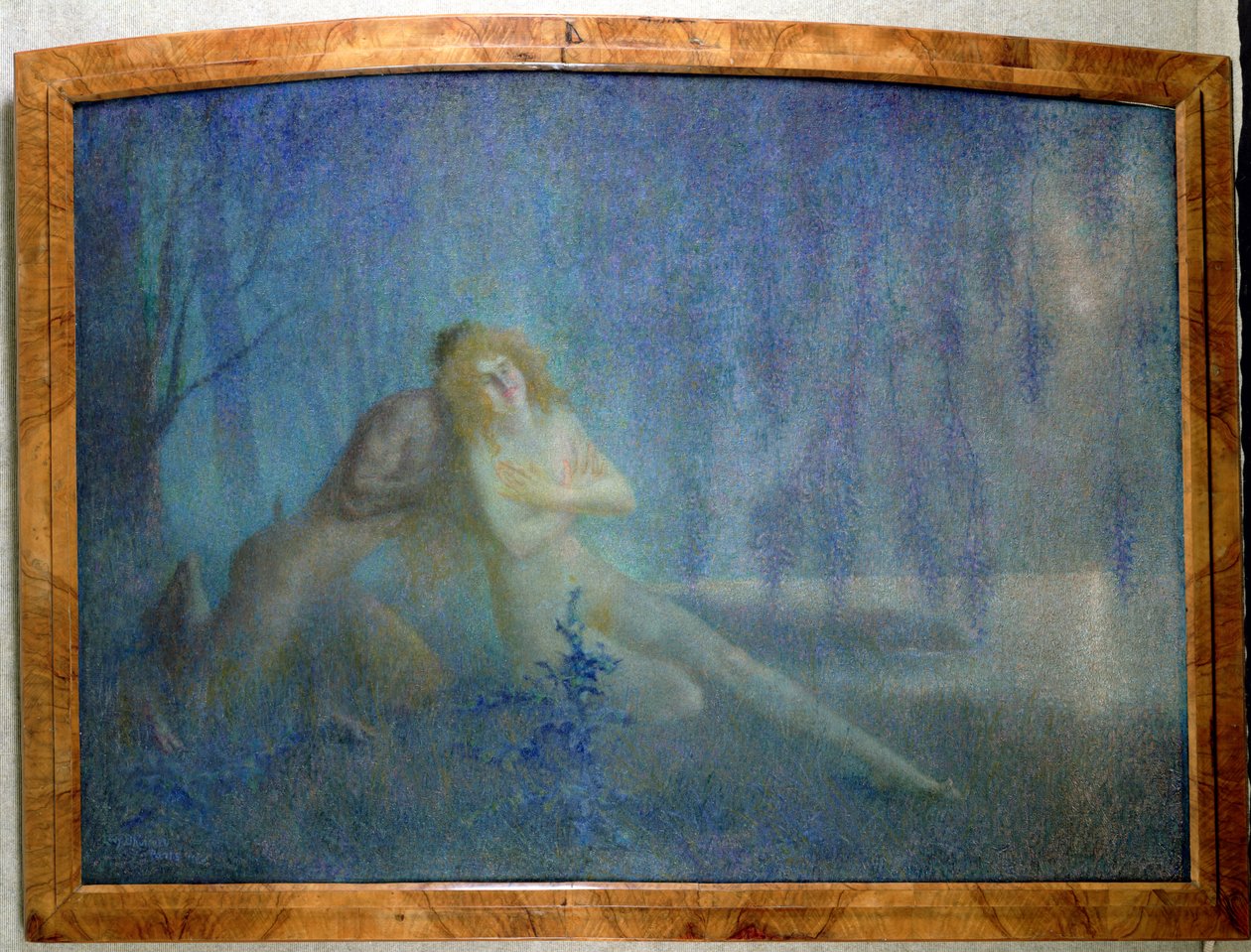 Blaue Geschichte von Lucien Levy Dhurmer