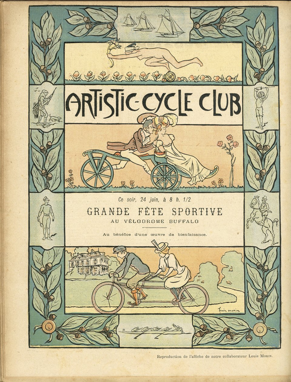 Illustration in Le Rire von Lucien Metivet