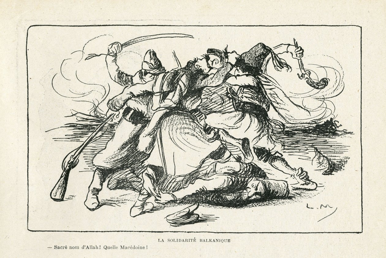 Illustration in Le Rire von Lucien Metivet