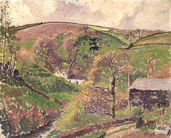 Blackpool-Tal von Lucien Pissarro