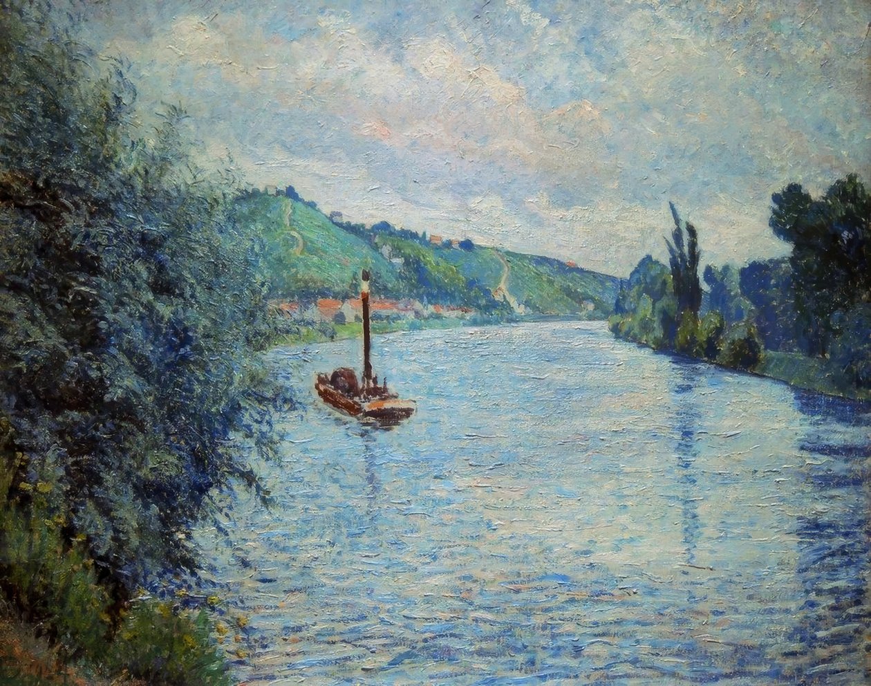 La Frette von Lucien Pissarro