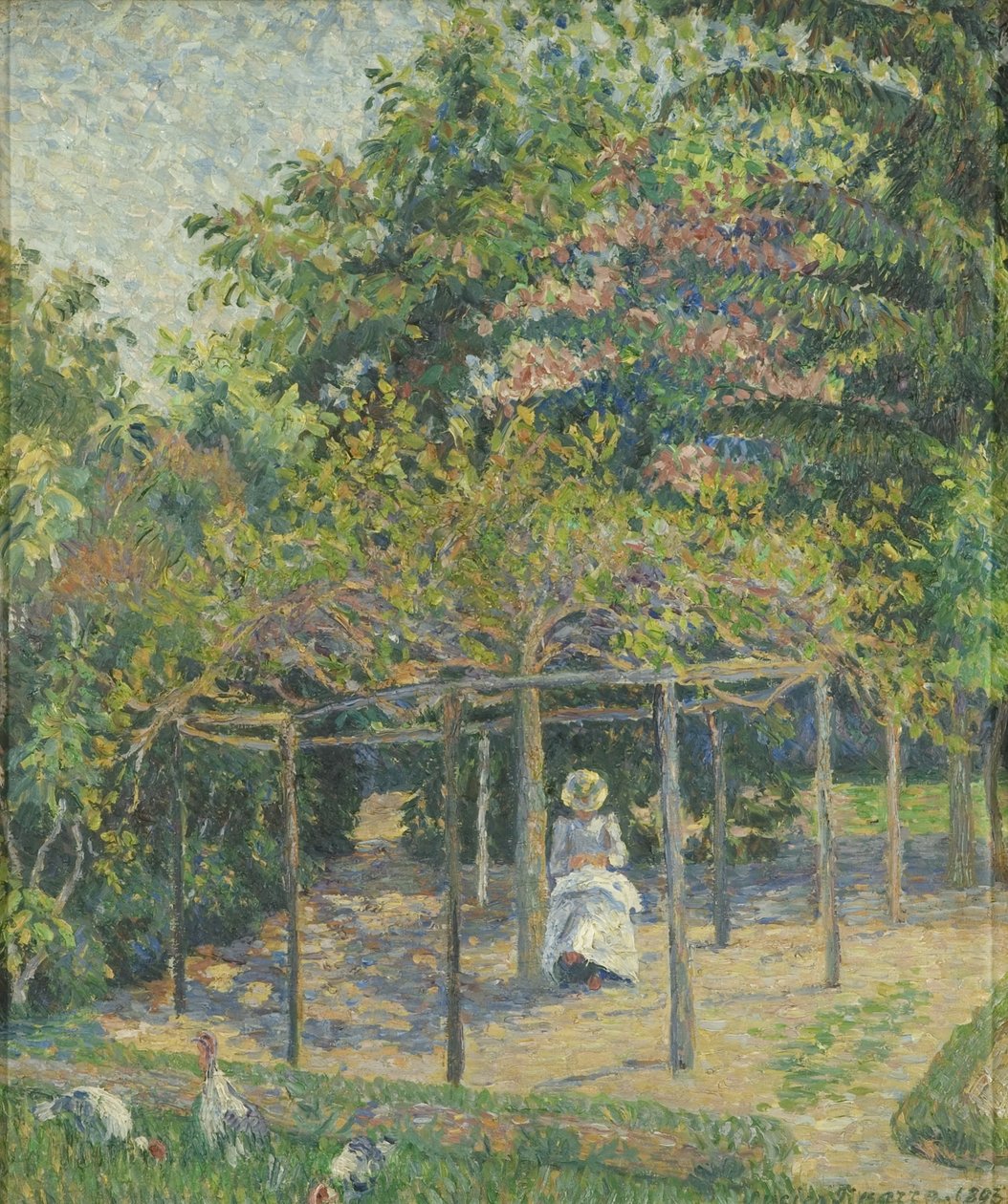 Die Truthähne von Lucien Pissarro
