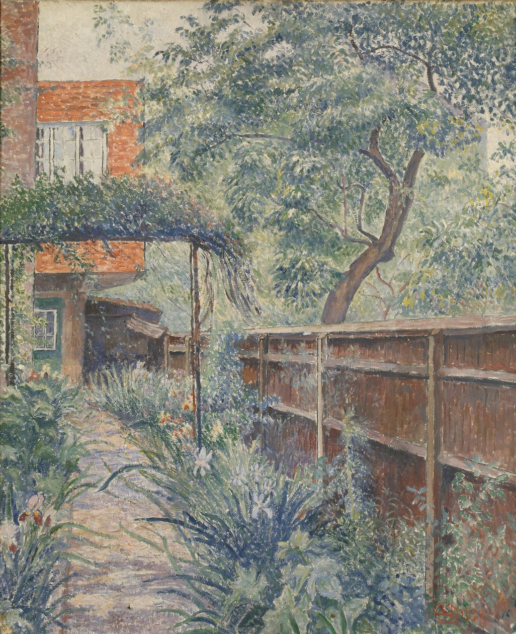 Mein Studio-Garten von Lucien Pissarro