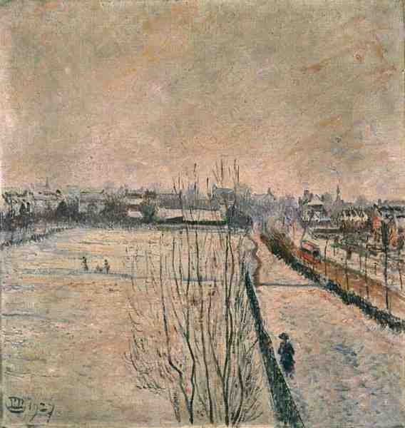 Stamford Brook, London von Lucien Pissarro