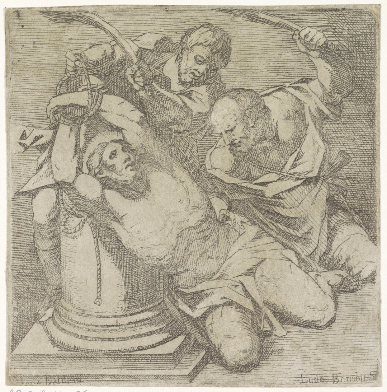 Geißelung Christi von Lucio Bononi
