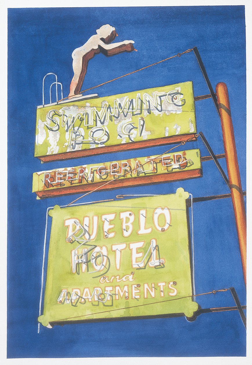 Pueblo Hotel, 2001 von Lucy Masterman