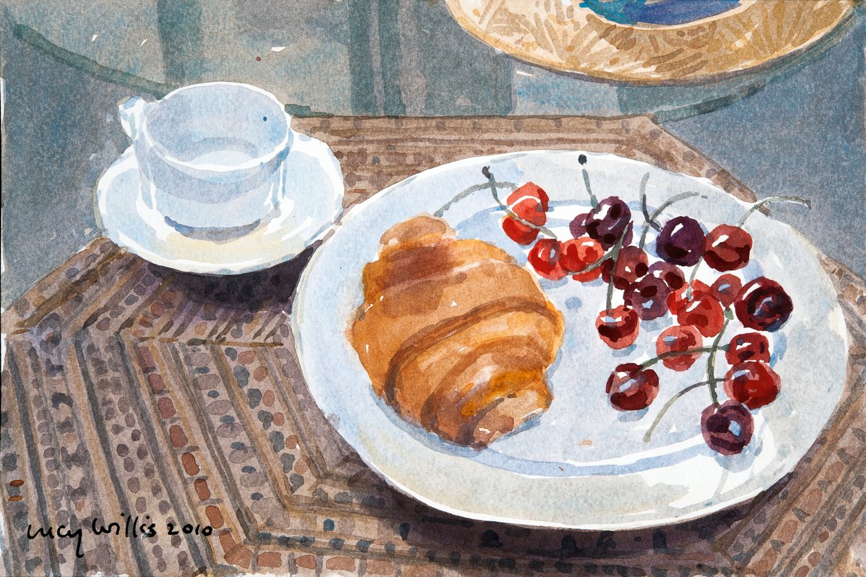 Frühstück in Syrien, 2010 von Lucy Willis