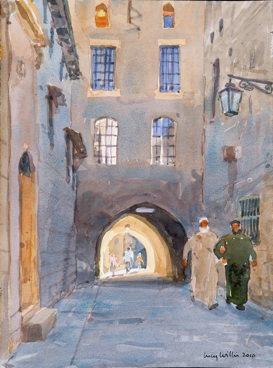 Licht am Ende des Tunnels, 2010 von Lucy Willis