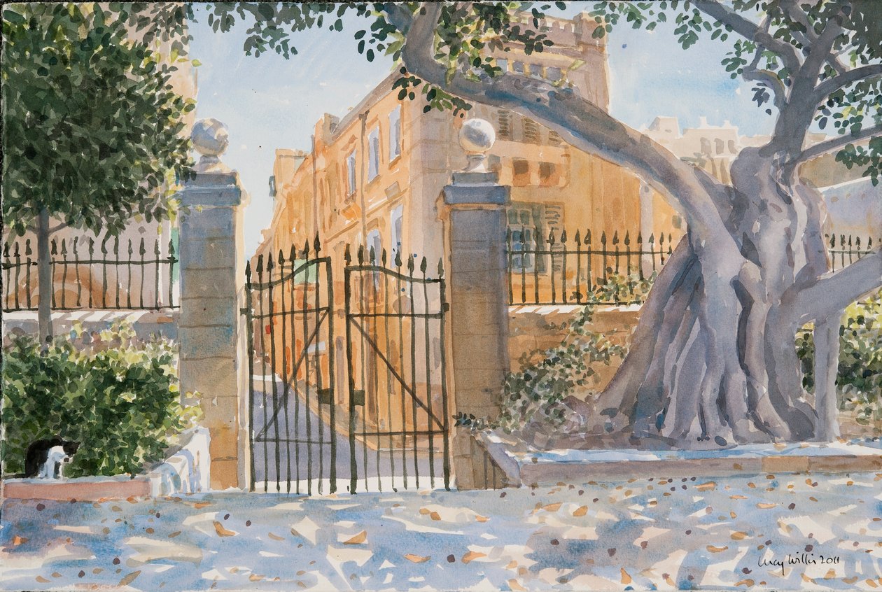 Der alte Baum, 2011 von Lucy Willis
