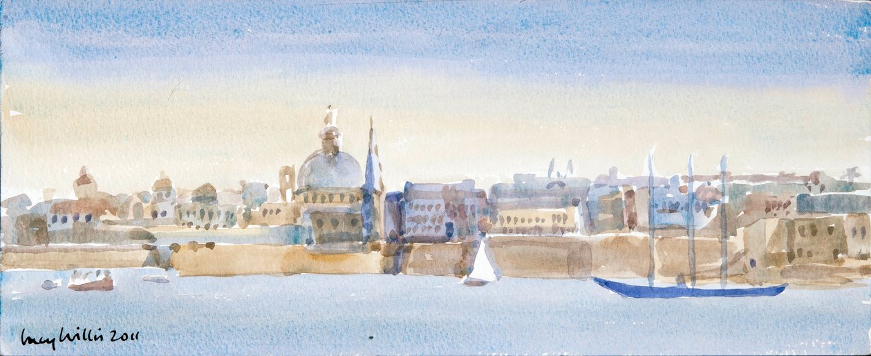 Valletta Skyline, 2011 von Lucy Willis