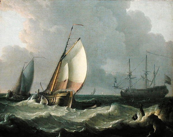 Meereslandschaft von Ludolf Backhuysen