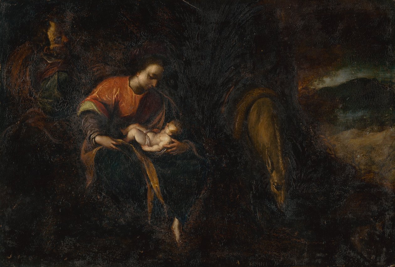Heilige Familie von Ludovico Carracci