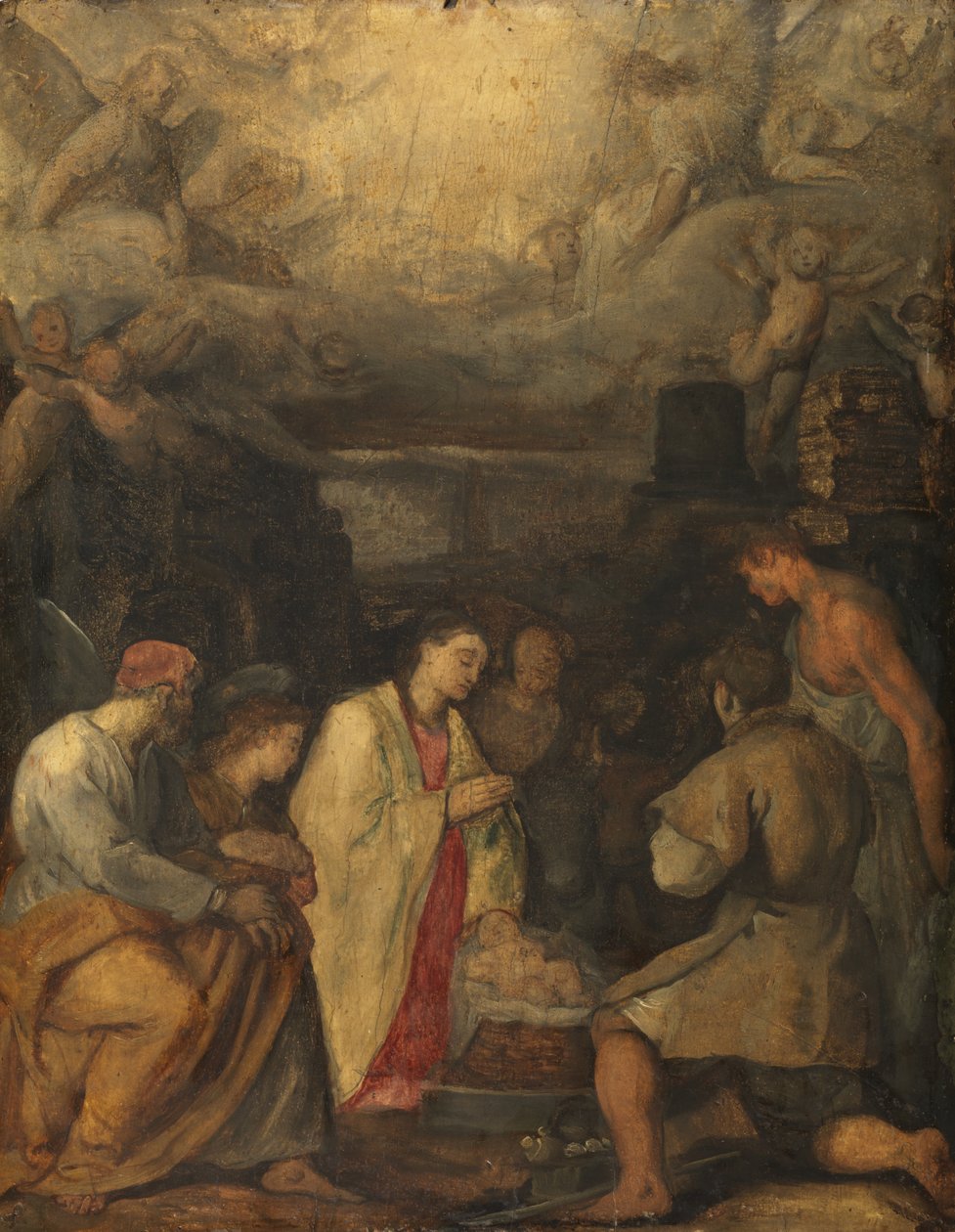 Anbetung der Hirten von Ludovico Cardi Cigoli