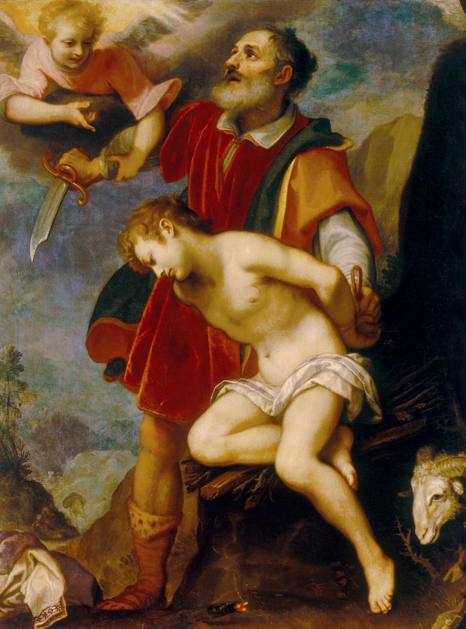 Das Opfer Isaaks von Ludovico Cardi Cigoli