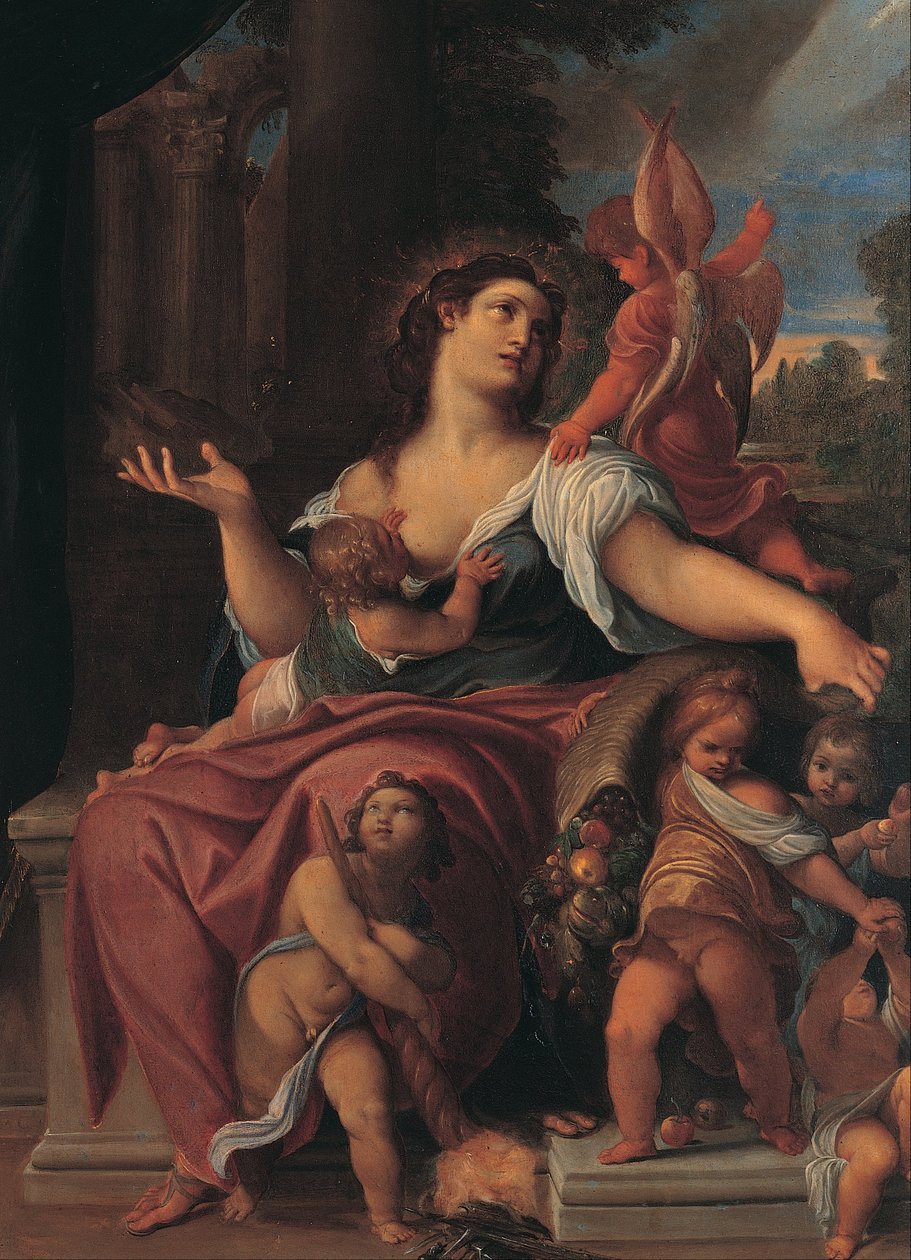 Allegorie der Vorsehung von Ludovico Carracci