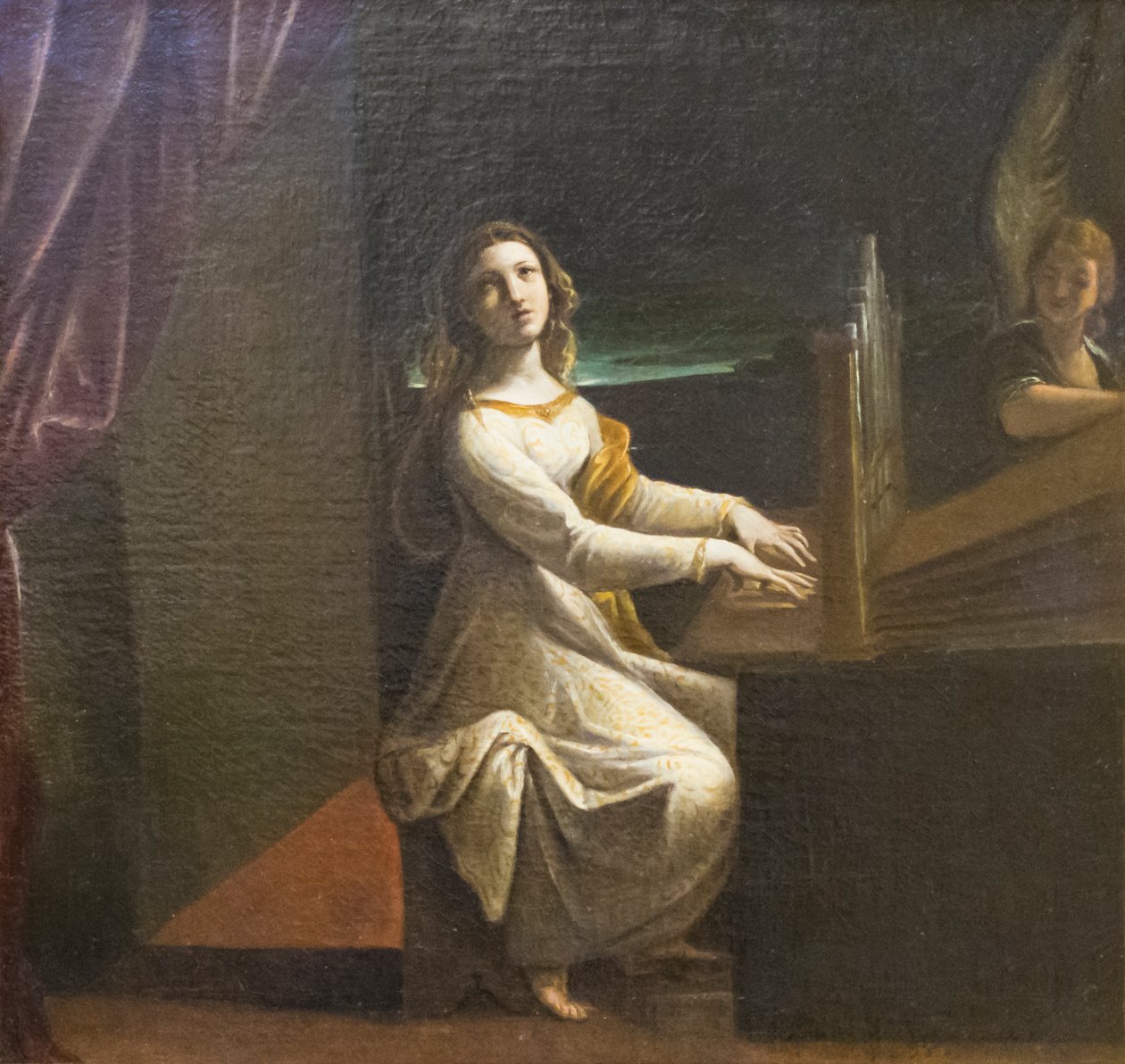 Heilige Cäcilia, ca. 1607 von Ludovico Carracci