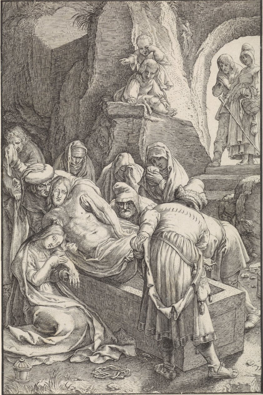 Grablegung Christi von Ludovicus Siceram