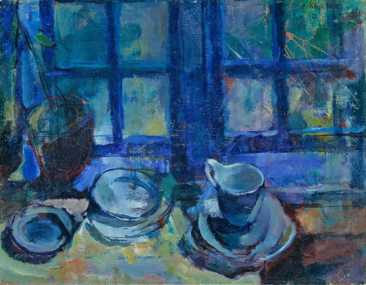 Die blaue Küche von Ludvig Karsten