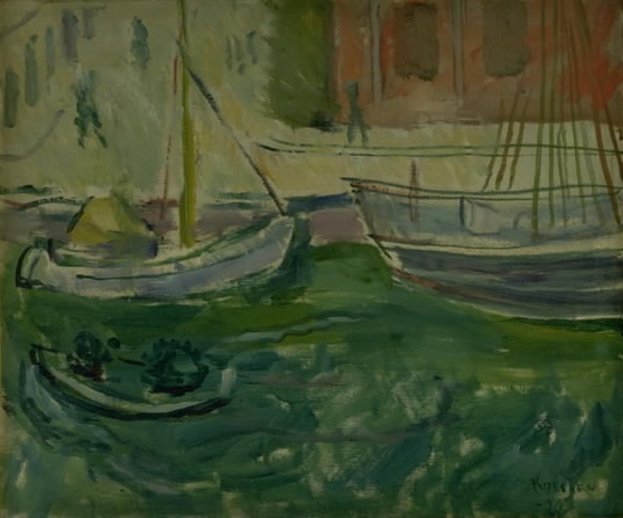 Ansicht von Nyhavn von Ludvig Karsten