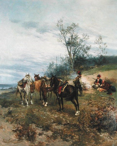 Weiden, ca. 1890 von Ludwick Gedleck