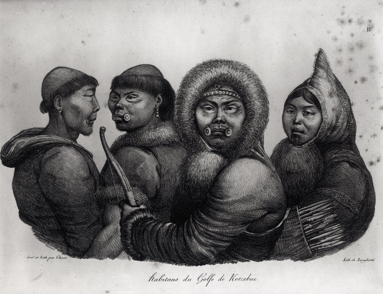 Bewohner des Golfs von Kotzebue, aus 