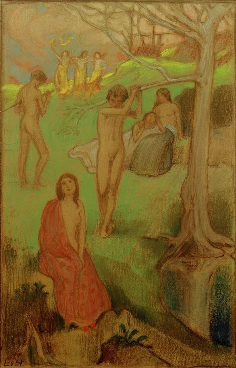 Frühling von Ludwig von Hofmann