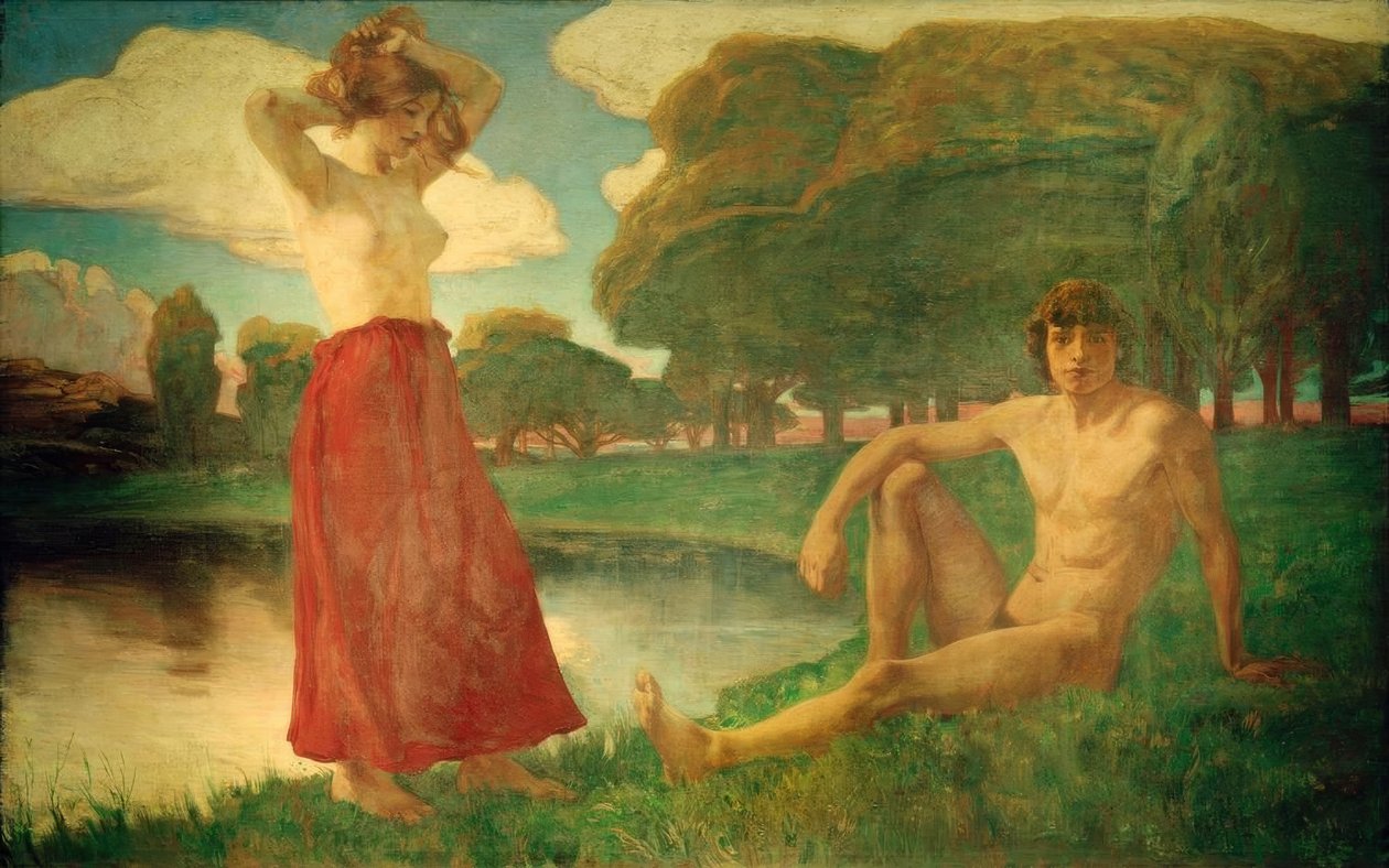 Idyll von Ludwig von Hofmann