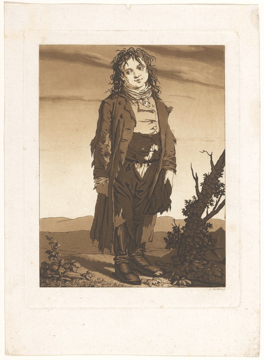 Bettlerkind von Ludwig Buchhorn