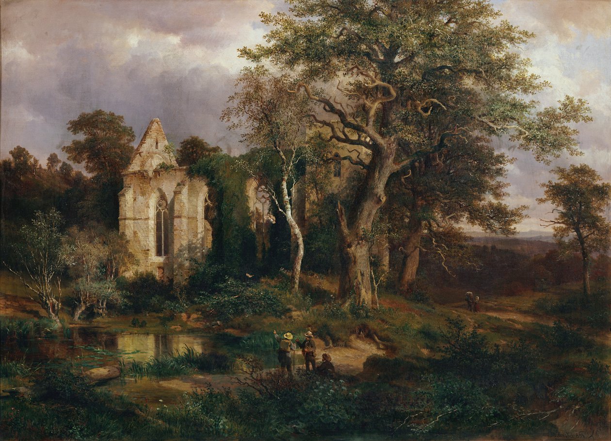 Kirchenruine von Ludwig Halauska