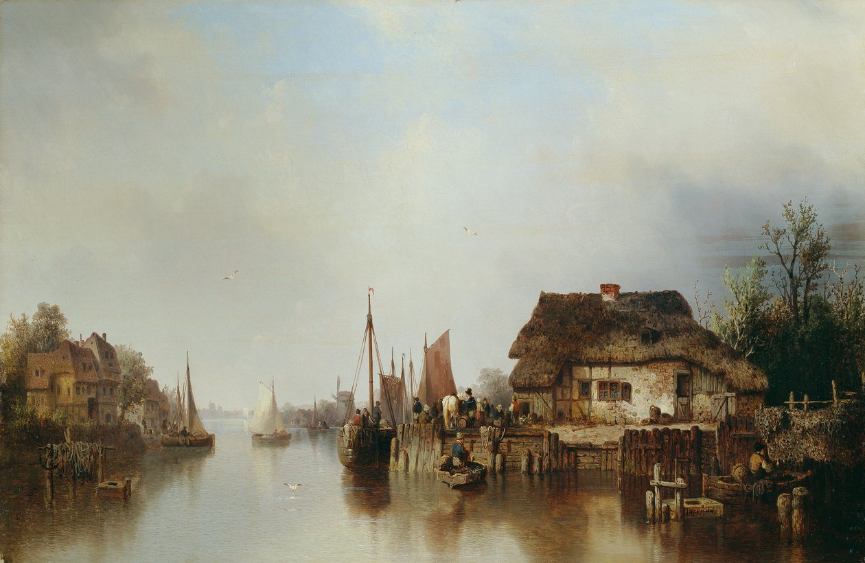 Scheldeufer von Ludwig Hermann